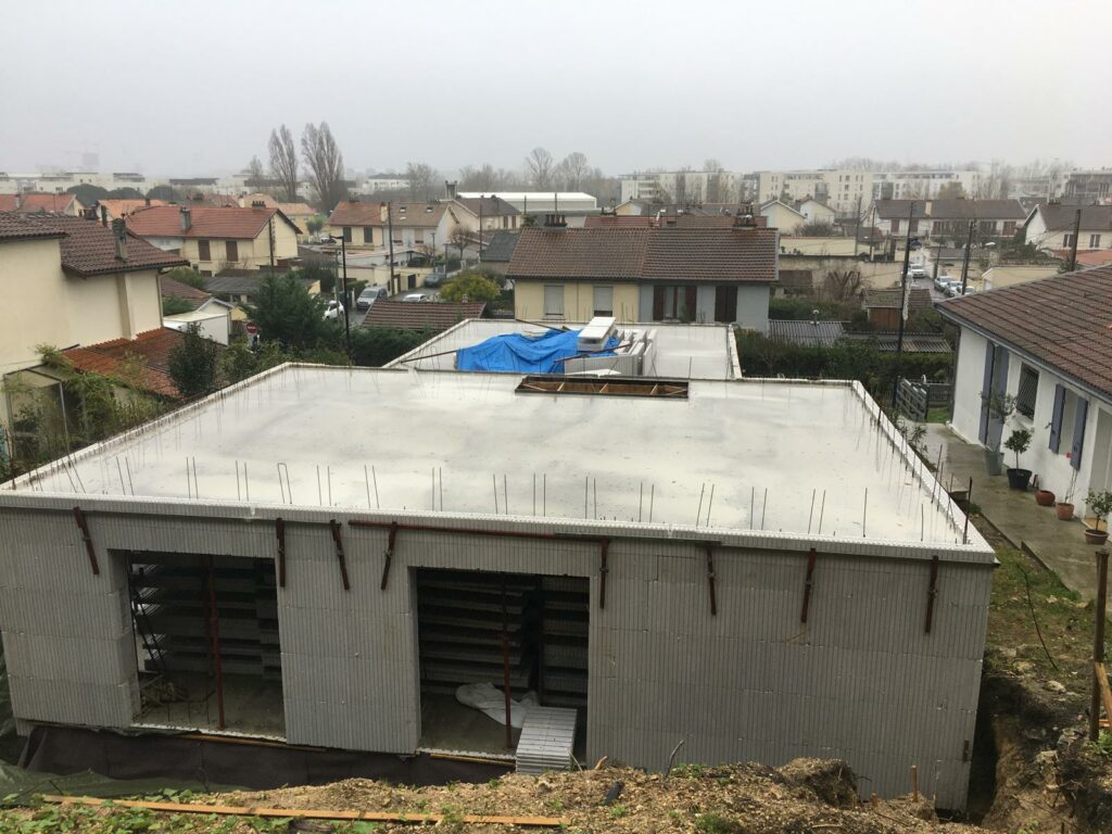 Dalle et murs en blocs coffrants – SASU BADI