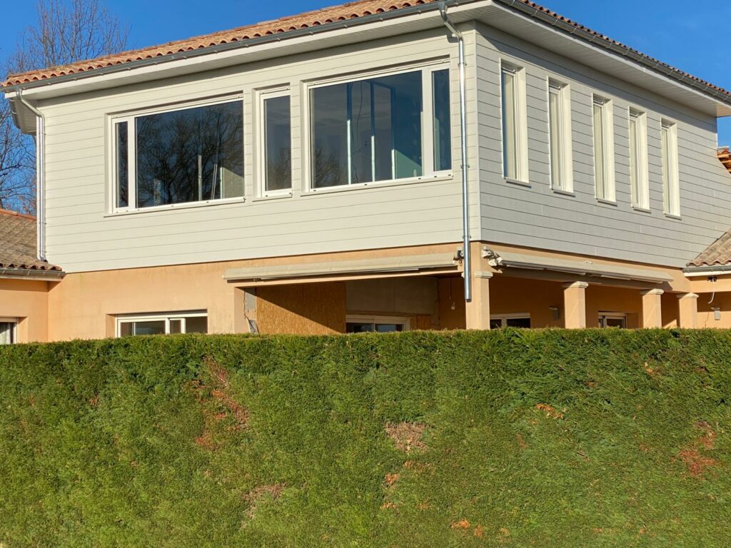 Extension avec bardage – SASU BADI
